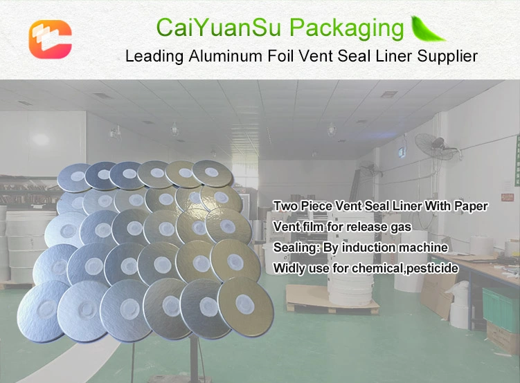 Wholesale Aluminum Foil Vented Seal Liners for Fertilizer